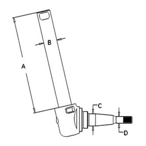 Massey Ferguson Spindle LH - image 2