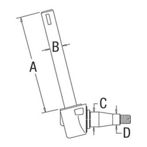 Massey Ferguson Spindle Assembly RH - image 2