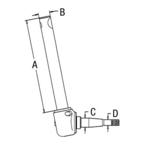 Ford New Holland Spindle RH - image 2