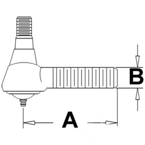  Front Drag Link End - image 2