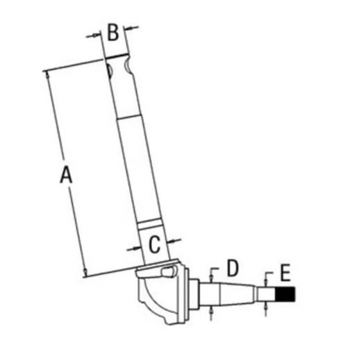 Ford New Holland Spindle RH - image 2