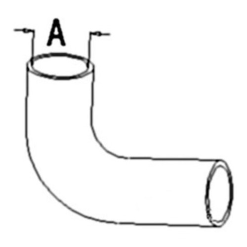 Case-IH Radiator Lower Hose - image 4