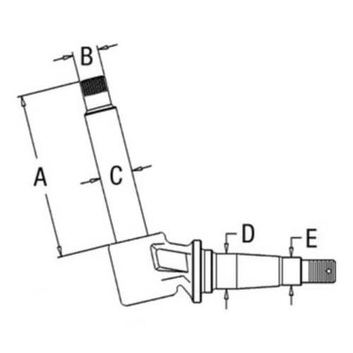 Case-IH Spindle RH - image 2