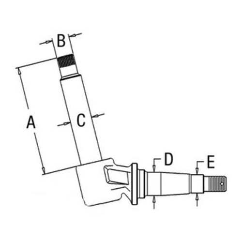 Case-IH Spindle RH - image 2