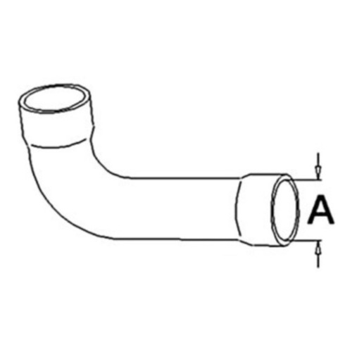 Case-IH Radiator Lower Hose - image 4