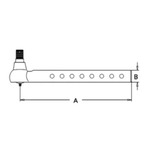 Case-IH Outer Tie Rod - image 2