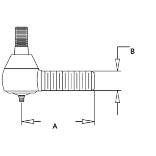 Case-IH Inner Tie Rod - image 2