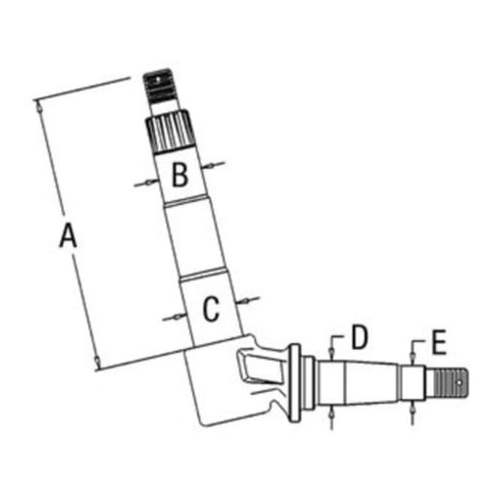 Case-IH Spindle RH - image 2