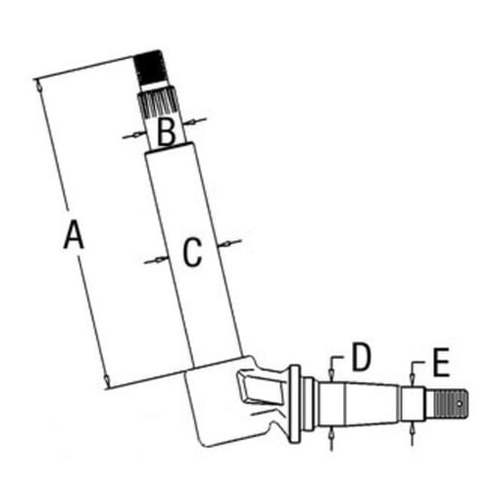 Case-IH Spindle RH - image 2