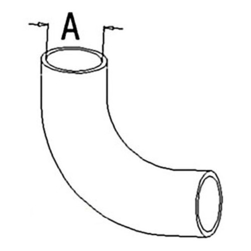 Case-IH Radiator Lower Hose - image 4