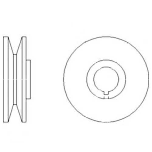 Miscellaneous 1V Groove Pulley - image 1