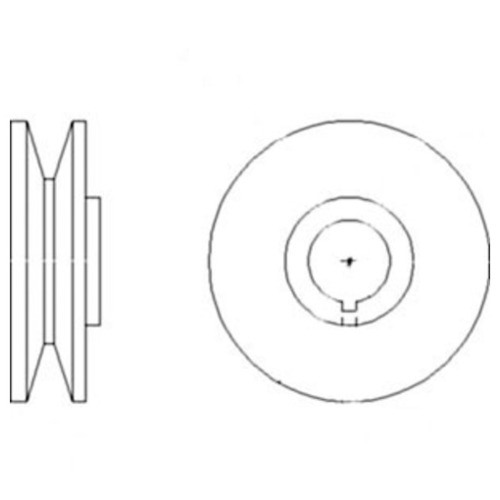 Miscellaneous 1V Groove Pulley - image 1