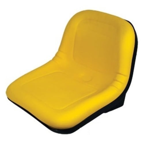 John Deere Yellow Vinyl Seat 15" - image 1