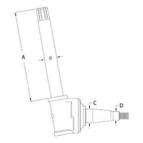 John Deere Spindle RH - image 2
