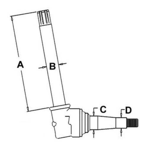 John Deere Spindle RH - image 2