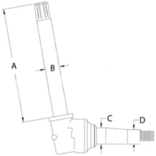 John Deere Spindle RH / LH - image 2