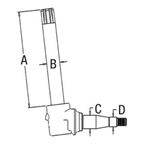 John Deere Spindle RH - image 2