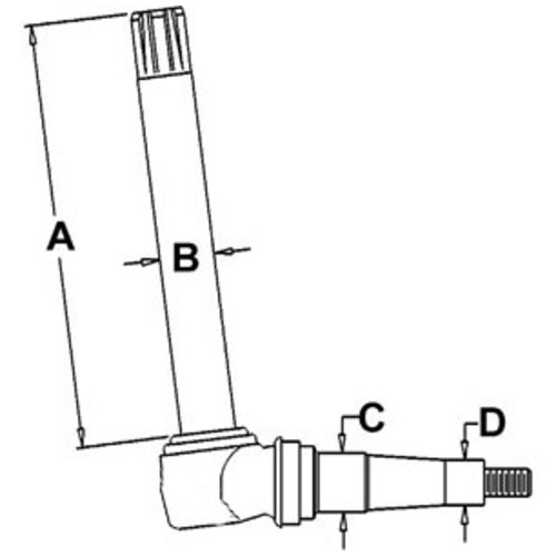 John Deere Spindle RH - image 2