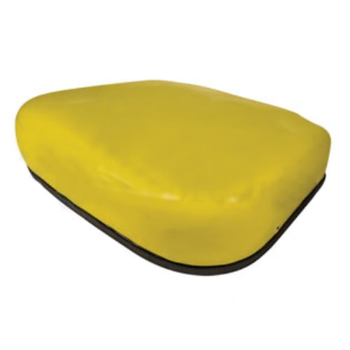 John Deere Seat Bottom Cushion Yellow Vinyl - image 1