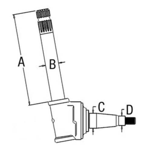 John Deere Spindle RH - image 2
