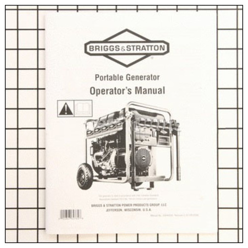 Briggs & Stratton 206405GS Operator Manual - Farm Parts Store