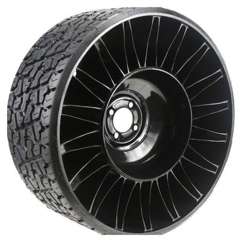 Michelin X-Tweel Mower Rear Wheel 24 x 12 N12 4 Lug - image 1