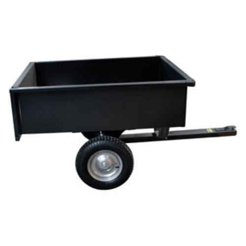  10 Cu Steel Trailing Dump Cart - image 2