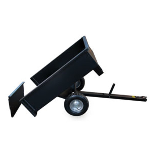  10 Cu Steel Trailing Dump Cart - image 4