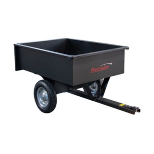  10 Cu Steel Trailing Dump Cart - image 1