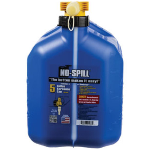  No-Spill CARB Kerosene Can with  View Stripe 5 Gallon - image 2