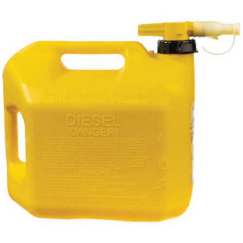  No-Spill CARB Diesel Can with  View Stripe 5 Gallon - image 3