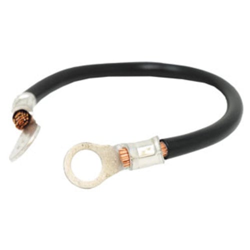  Black Battery Cable 8" 6 Gauge - image 1