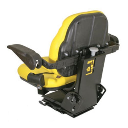 John Deere Yellow Seat With Armrests - image 2