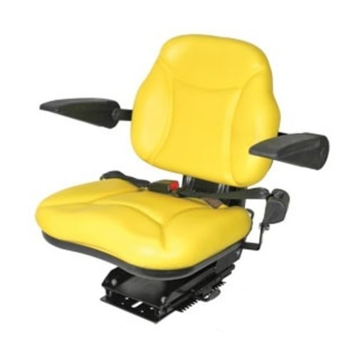 John Deere Yellow Seat With Armrests - image 1