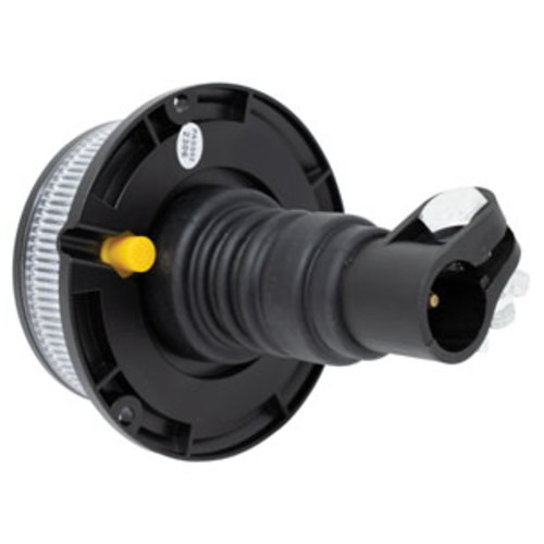  Low Profile LED Amber Beacon Pipe Type Flexible Rubber Base - image 3