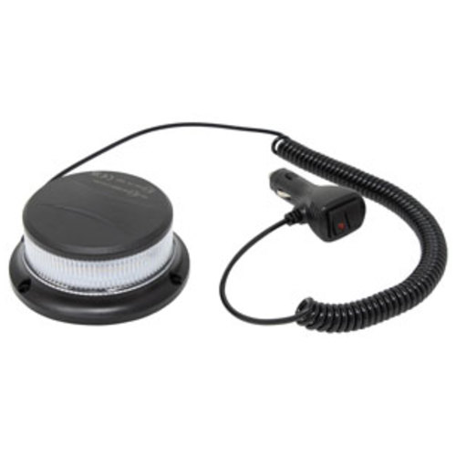  Low Profile LED Amber Beacon Magnetic Base - image 2