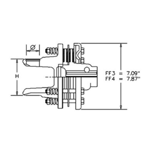 Bondioli & Pavesi Fv34 Clutch 1 3/4" - image 2