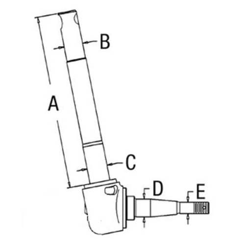 Ford New Holland Spindle RH - image 2