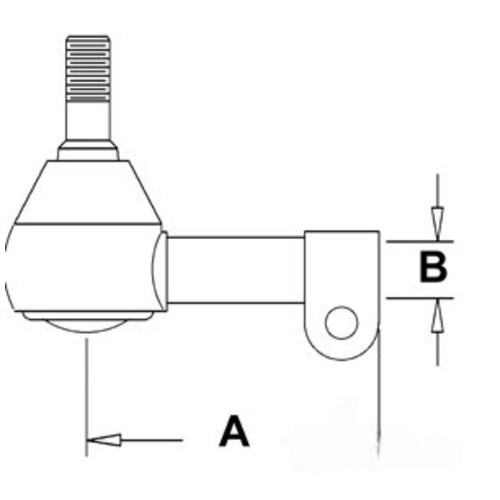 Ford New Holland Female Short Tie Rod - image 4