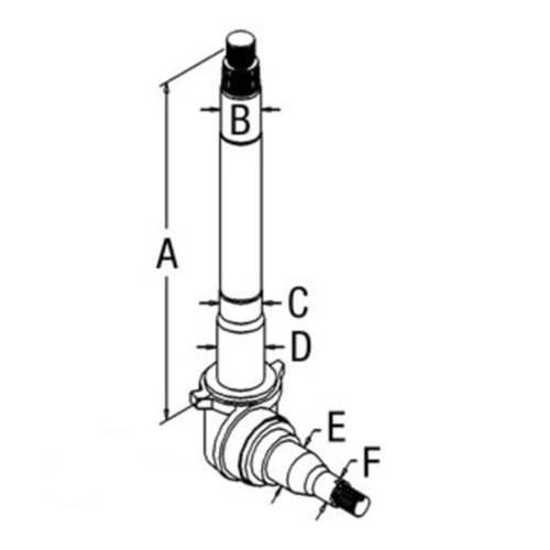 Ford New Holland Spindle LH - image 2
