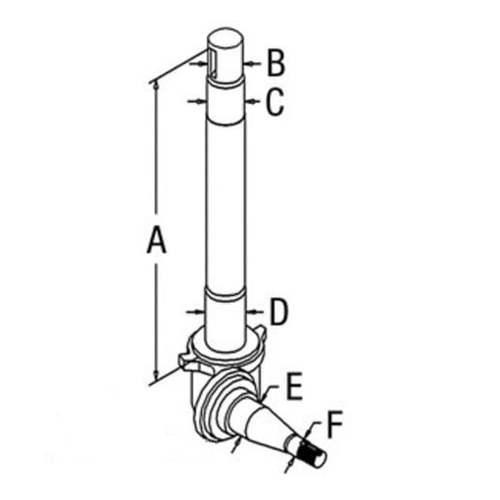 Ford New Holland Spindle RH - image 2