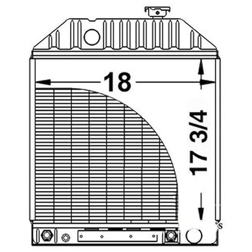 Ford New Holland Radiator - image 2