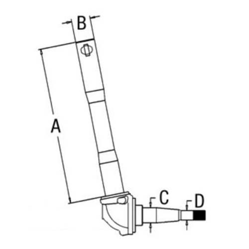 Ford New Holland Standard Spindle LH - image 2