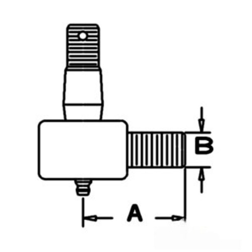 Ford New Holland Power Steering Cylinder End Tie Rod - image 4