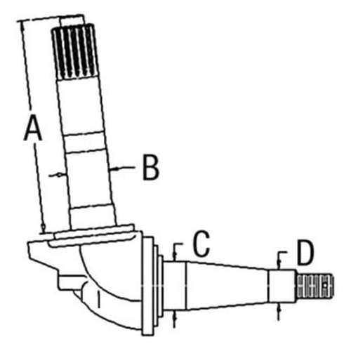 Ford New Holland Spindle RH - image 2