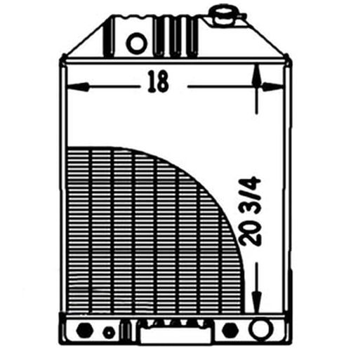 Ford New Holland Radiator - image 2