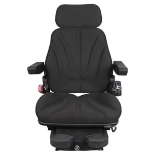  Seat Assembly Low Pro Air Suspension Black Cloth - image 2