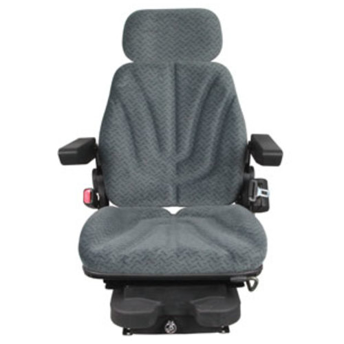  Seat Assembly Low Pro Air Suspension Gray Cloth - image 2