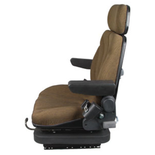  Seat Assembly Low Profile Air Suspension Brown Cloth - image 3