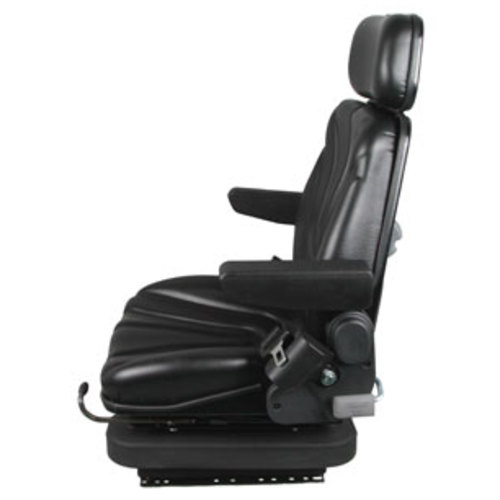  Seat Assembly Low Pro Air Suspension Black Vinyl - image 3